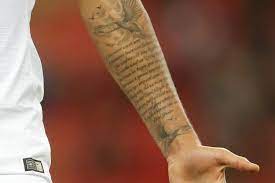 Let us explore them and their meanings. Jadon Sancho Reveals Heart Wrenching Poem Tattoo Is Tribute To Baby Boy Brother Who Died When Young England Star Was Five