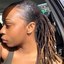 Add a low, mid or high fade for an easier to manage style. Short Locs Hairstyles Locs Hairstyles Hair Braid Videos