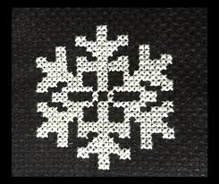 free snowflake cross stitch patterns for christmas crafts