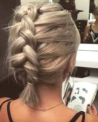 It was not easy to form short hairstyles in the past, there was a limited number of short hairstyle. French Braid Short Hairstyle Ecemella