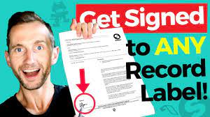 I would like to point out right now that i very very rarely say that about anyone. How To Get Signed To A Record Label Even If You Have No Followers Youtube