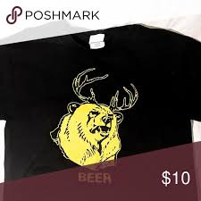 Mac S Beer Shirt It S Always Sunny Standard Men S Size Small Short Sleeve T Shirt With The Bear Deer Beer Design Beer Shirts It S Always Sunny Bear Deer Beer
