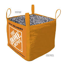 Set a solid base foundation for your pavers by adding the road base. Yard To You Limestone Stone Bulk Bag Delivered 1 Cubic Yard 0 6 5mm 0 1 4in The Home Depot Canada