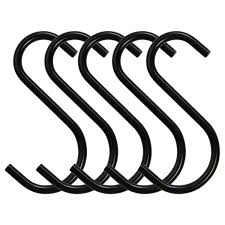 Free shipping on orders over $25 shipped by amazon. Heavy Duty S Hooks Metal S Shaped Hooks Black Hanging Hooks 2 75 Hangers For Kitchenware Pots Pans Plants Bags Towels Buy Online In Cayman Islands At Cayman Desertcart Com Productid 104029184