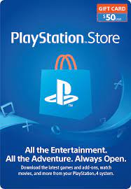 Playstation network card with a value of 50 euro to top up your playstation store credit. Playstation Store 50 Playstation 4 Gamestop