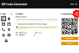 Qr Code Generator Schule At Das Bildungsportal