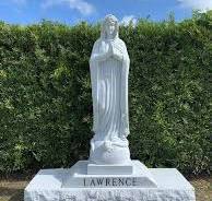 Full round statue of Virgin Mary – City Monument Company ...