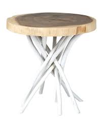 Aloysius Solid Wood Tree Stump End Table Buy Home Furniture Luxury Home Furniture Coffee Table Wood