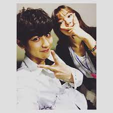 170527 sunbin eyesmag instagram update with exo chanyeol chanyeol lee sun bin park chanyeol