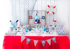 Kara S Party Ideas Little Sailor Nautical Baby Shower Kara S Party Ideas