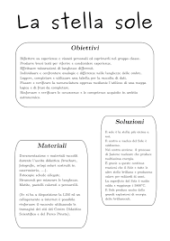 Mamma mia mi sta piacendo davvero tanto questo film, il sole è anche una stella e poi charles è#rai2. La Stella Sole Per La Quarta E Quinta Classe Della Scuola Primaria By Centro Didattico Scientifico Issuu