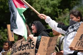 Students must protest Gaza, but not voting? What if Trump is elected?