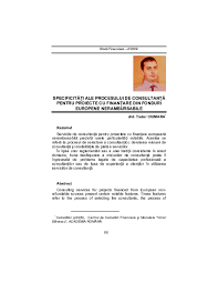 Prima creşă construită cu fonduri europene, în ultimii 30 de ani, devine o certitudine. Pdf SpecificitÄÅ£i Ale Procesului De ConsultanÅ£Ä Pentru Proiecte Cu FinanÅ£are Din Fonduri Europene Nerambursabile Tudor Ciumara Academia Edu