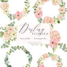 Watercolor Wreath Png Clipart Watercolor Flowers Bouquet Background Floral Wreath Png Essem Creatives Wreath Clip Art Wreath Watercolor Floral Watercolor