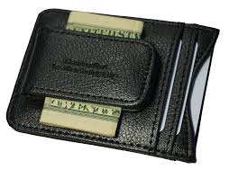 Plastic wallet inserts for money. Leather Slim Credit Card Holder Magnetic Front Pocket Money Clip Wallets For Men Money Clip Wallet Leather Money Clips Wallet Men