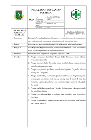 Sop phbs tempat kerja (2).docx: Doc Pelayanan Posyandu Posbindu Sop Dede Ruswandi Academia Edu