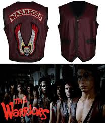 From the blockbuster movie, the warriors vest is now available on newamericanjackets store, grab this michael beck leather vest with free worldwide shipping. The Warriors Movie Genuine Leather Vest Biker Riders Skull Jacket New Sale à¹€à¸ª à¸­à¸«à¸™ à¸‡