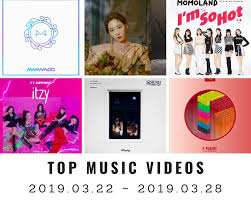 Youtube Top Music Videos On Youtube Korea 13th Week 2019