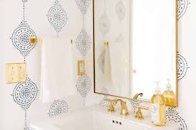 They are easily cleanable and they are wash and water resistant and are. Bathroom Wallpaper Check How To Use Wallpaper In A Bathroom