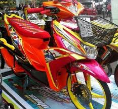 Modifikasi motor mio m3 125 tentang yamaha mio m3 125 blue core custom. Modifikasi Motor Mio M 3 Ala Nmax Radea