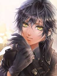 Dark Skinned Anime Guy Anime Guy Blue Hair Anime Guys Shirtless Black Anime Guy
