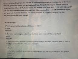 Some of the best gifts for old people are the ones that make them laugh and poke fun at just how old they are. Solved S R Is A 65 Year Old Woman Who Presents To The Em Chegg Com
