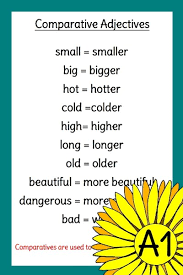 الصفات المقارنة الجزء الأول الإقحوانات الإنجليزية