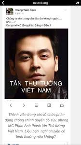 Từ khi anh vào tù năm 2010, tôi vẫn theo dõi những tin tức liên quan đến sức khỏe, đến những suy nghĩ và gửi gấm viết trong tù của anh, và theo dõi những can. Anti Mc Phan Anh Posts Facebook