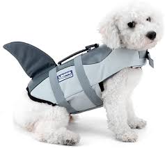 905 items on sale from $121. Small Dog Cat Summer Ranphy Shark Style Life Jacket Pet Life Vest With Handle Dog Swimming Training Clothing Pool Beach Small Grey Amazon De Pet Supplies