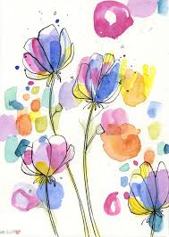 Fiori stilizzati sfondo pastello con gigli stilizzati disegno. Fiori Astratti Stilizzati Disegni Astratti Coloring And Drawing
