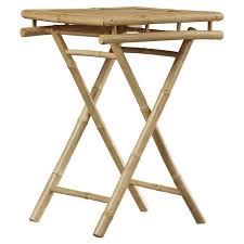 Whobrey Folding Solid Wood Side Table