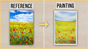 In the summer days when there is a heat in the urban environment, here in. Simple Ways How To Use Reference For Your Watercolor Painting Youtube