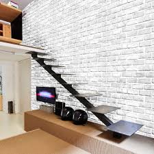 While some may consider an exposed brick wall too bold for a dining area, it can be perfect for homes that support healthy debate. Pvc Wallpaper Modern 3d Stereo White Brick Wall Paper Living Room Dining Room Home Decor Self Adhesive Waterproof Vinyl Stickers Wallpapers Aliexpress