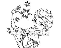 Foster the literacy skills in your child with these free, printable coloring pages that can be easily assembled int. Elsa Anna Coloring Etsy