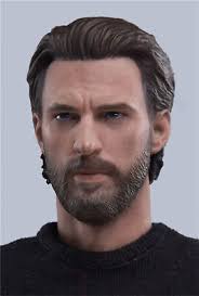 JXTOYS-026 Captain America Steven Head Sculpt Fit for 1/6 Hot Toys Action  Figure