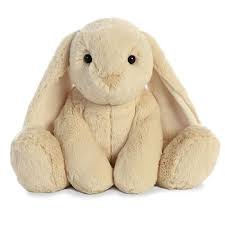 Tribbles The Stuffed Tan Bunny With Long Floppy Ears By Aurora Bunny Stuffed Animals Cute Stuffed Animals Plush Bunny Toy