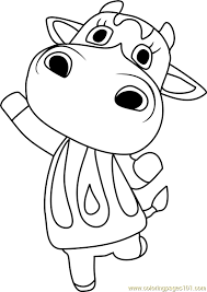 Olive is a gray cub with a tan muzzle. Animal Crossing Colouring Total Update