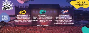 Os clientes com cartão nos podem adquirir dois bilhetes pelo preço de um para o nos alive em ou melhor, para o nos alive , sobre cujo programa, novidades, canal aberto de tv e app podes. Nos Alive Announces 2017 Lineup Featuring Foo Fighters And Depeche Mode Mxdwn Music