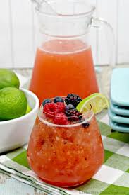 Introducing a fruity element, like black currant jam and fresh blackberries, brings out the sweeter side of tequila. Fruity Tequila Spritzer Kitchen Fun With My 3 Sons