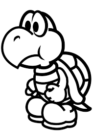 Koopa troopa coloring pages are a fun way for kids of all ages to develop creativity, focus, motor skills and color recognition. Cute Koopa Troopa Coloring Page Free Printable Coloring Pages For Kids