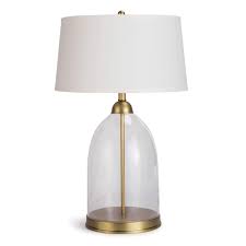 Glass Dome Table Lamp Natural Brass Default Title Natural Table Lamps Table Lamp Lamp