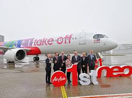 Airasia Takes Delivery Of First A321neo The Star