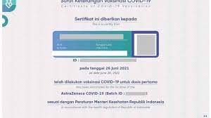 07/08/2021 04:00 ppkm kembali diperpanjang hingga 9 agustus. Cara Download Sertifikat Vaksin Covid 19 Ke 1 Di Pedulilindungi Id Atau Via Aplikasi Di Hp Tribunnews Com Mobile