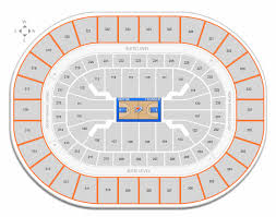 oklahoma city thunder chesapeake energy arena seating chart