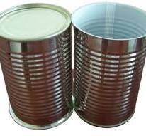 Recylable Empty Metal Coffee Cans 750ml Round Tin Can