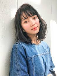 韓国発のおしゃれヘア 美人に見える タンバルモリ 20選 locari ロカリ ミディアム 黒髪 おしゃれ ヘア 黒髪 ストレート