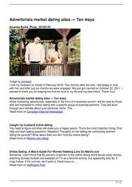 Among those free.date is the best popular dating site to meet our required singles all they think you might be interested in dating based upon some of your online activity, previous website visits, etc. Advertorials Market B Dating B Sites 8212 Ten Ways By Erica Odc Issuu