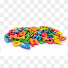 Letters scattered on a refrigerator door, cropped, washed out.png . Abc Magnetic Clipart 5275911 Pikpng