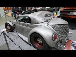 Teia De Aranha Sinistra Na Tampa De Motor De Fusca Hot Rod Materia Incognita Vw Beetle Classic Custom Cars Rat Rod