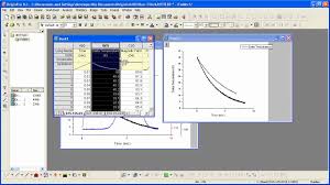 Graphing Origin Creating A Graph Part 1 Add Data Using Drag N Drop